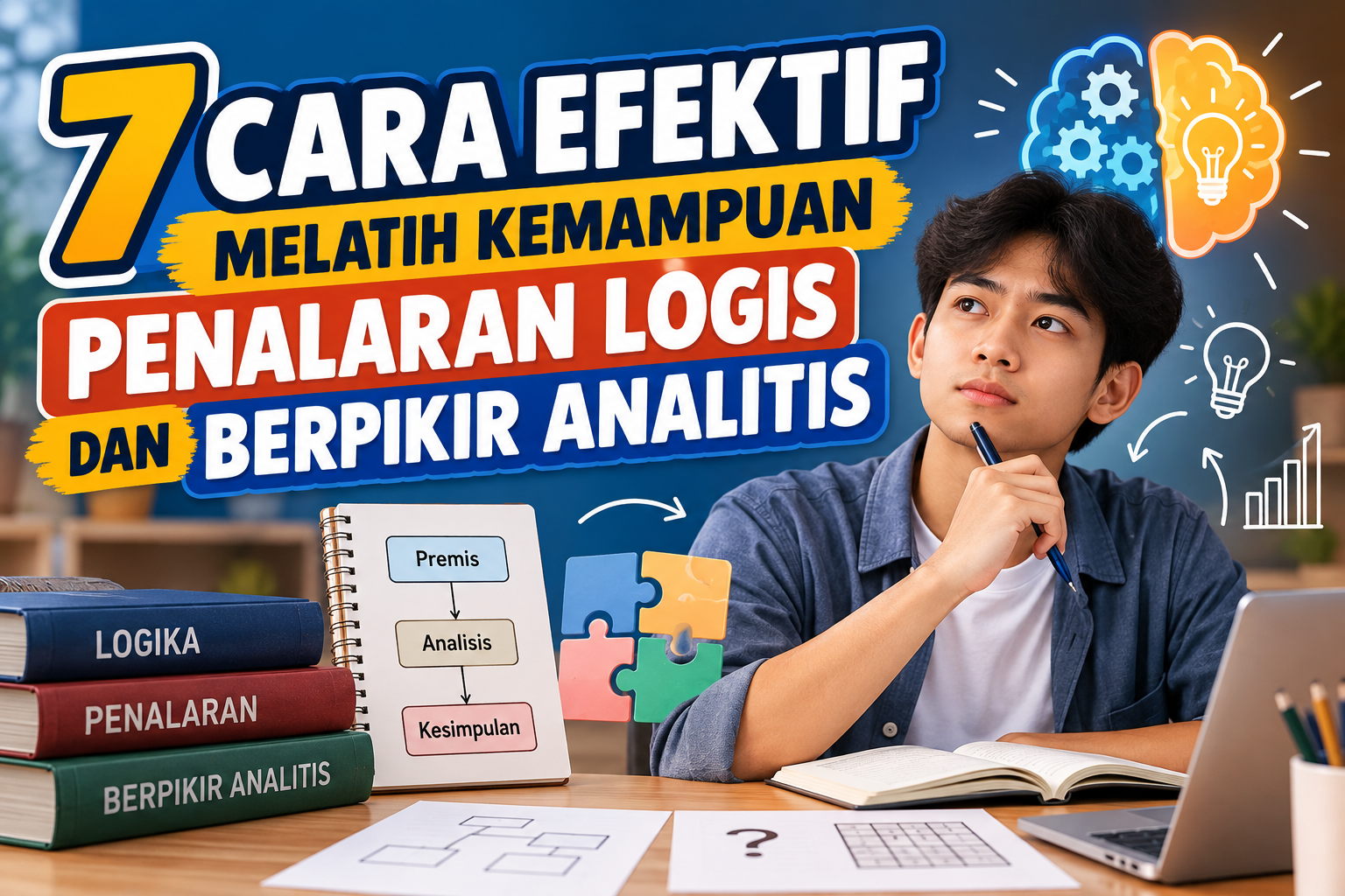7 Cara Efektif Melatih Kemampuan Penalaran Logis dan Berpikir Analitis