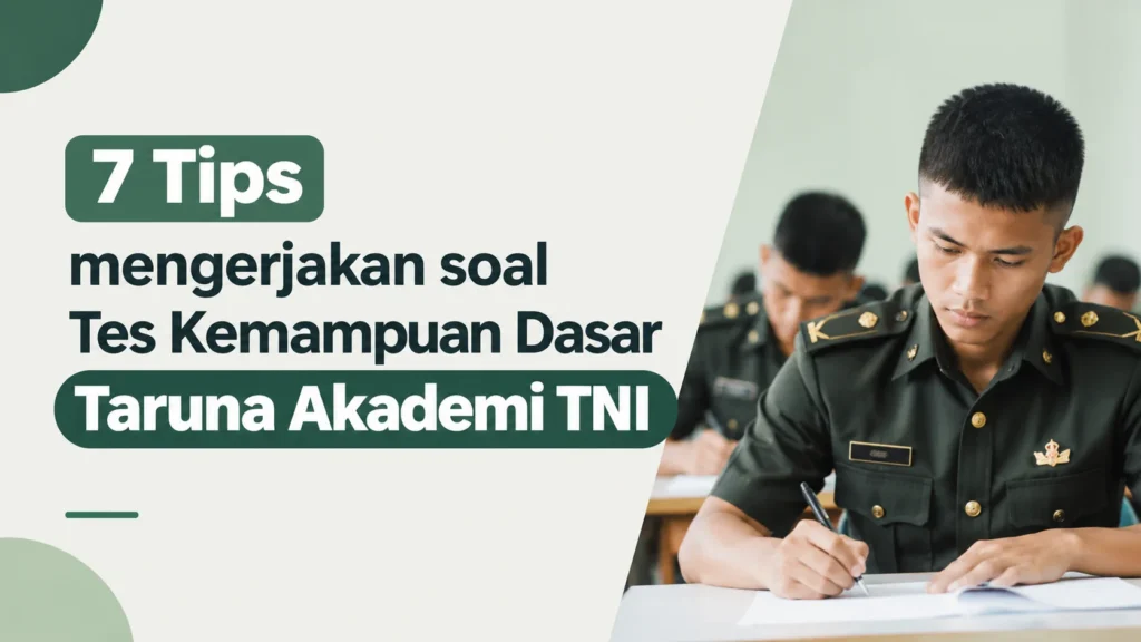 tips mengerjakan soal taruna